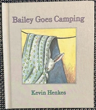BAILEY GOES CAMPING Kevin Henkes 1985 WEEKLY READER CHILDREN'S BOOK CLUB VG