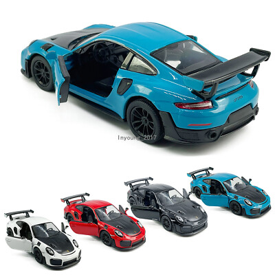 1/36 Porsche 911 GT2 RS Modellauto Zink Legierung Spielzeug 2 Türen Öffnen