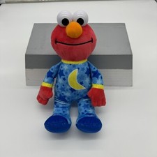 Sesame Street Plush Sleepy Time Elmo Lullaby Goodnight Music 13" Tested