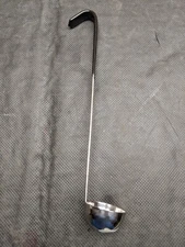 Vollrath 4980120 Black Handled 1 Ounce Stainless Steel Ladle