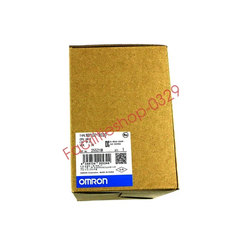 One OMRON NX102-9020 CPU Unit New In Box Expedited Shipping DHL/FedEx
