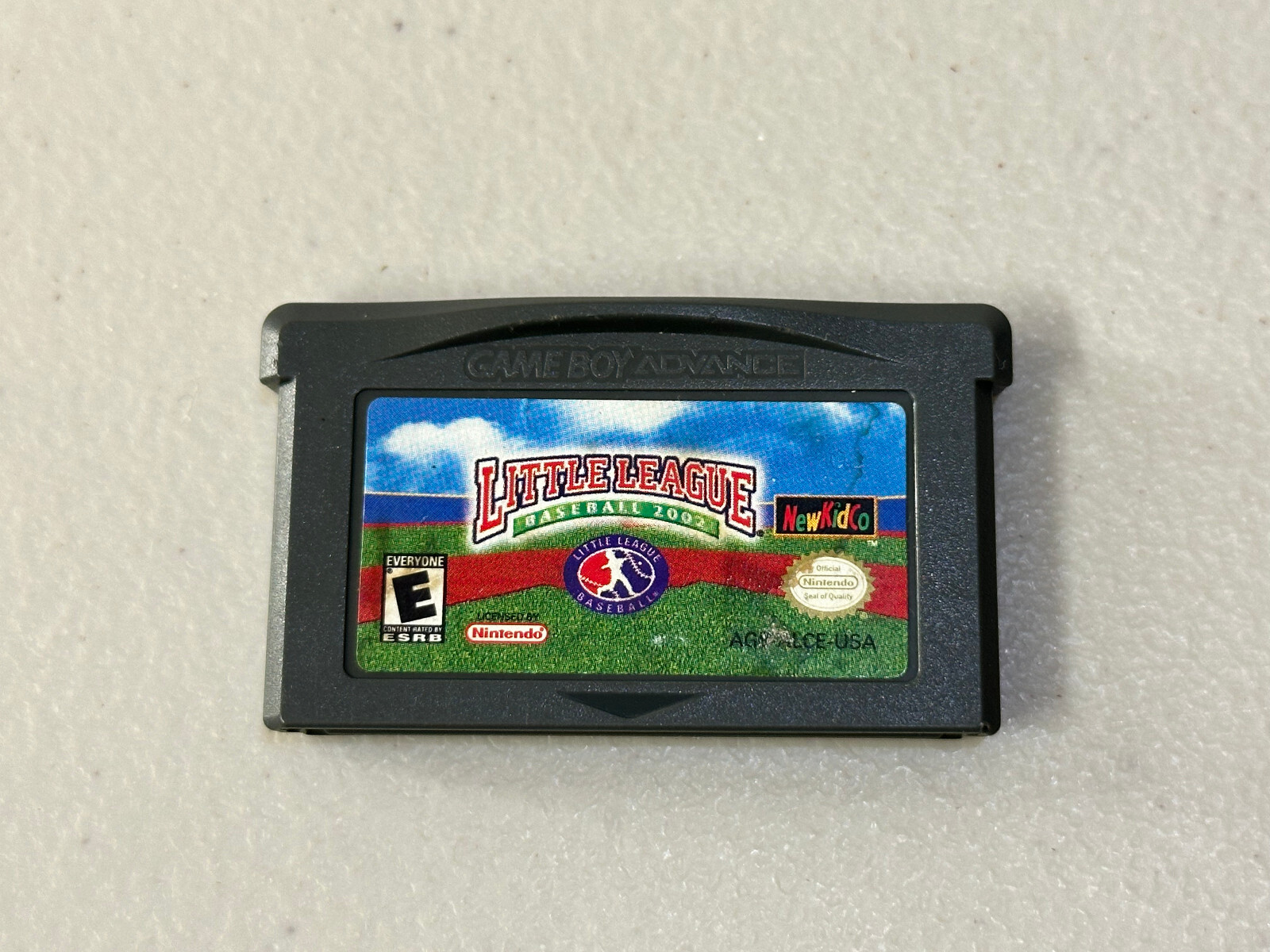 Little League Baseball 2002 (Nintendo Game Boy Advance, GBA) Authentic