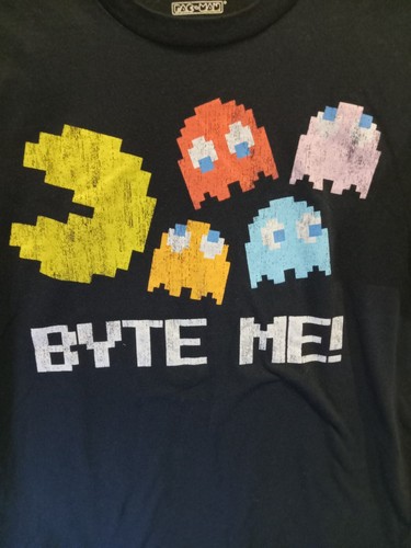 PAC MAN Boys T- SHIRT Sz. M BY BANDAI NAMECO - Picture 2 of 4