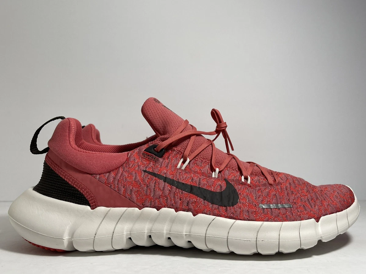 Nike Free Run 5.0 Mens Low Top Road Shoes Red CZ1884-600 NEW Multi Sz | eBay