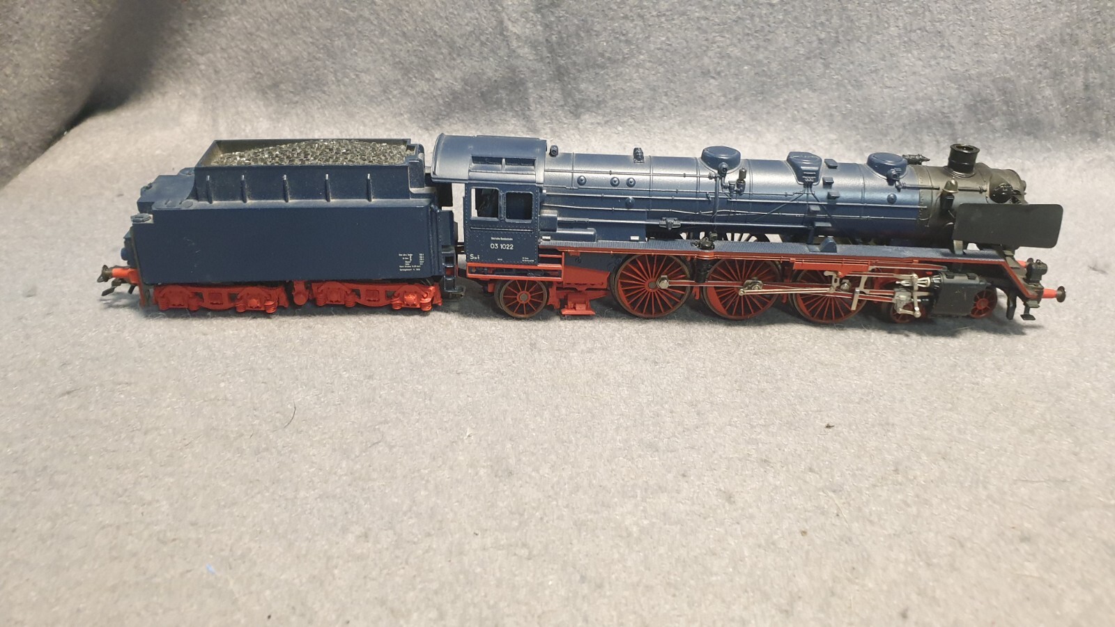 Locomotive vapeur Märklin 3795 type 231 oubliez les pannes en H0 bleu