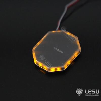 LESU Roof  Light Rotating Lamp for LESU 1/14  Truck Dumper DIY Model