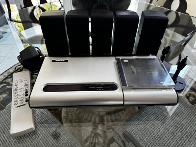 BOSE Lifestyle Model 5 Music Center, 5 Double Cube Speakers + Remote - TESTED