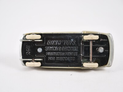 DINKY-TOYS #24U SIMCA Aronde Bicolore Calandre Gueule De Squale Made In France EUR 44,99 - FR