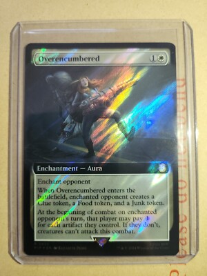 Overencumbered Extended Surge Foil - Fallout - MTG - Free Porto