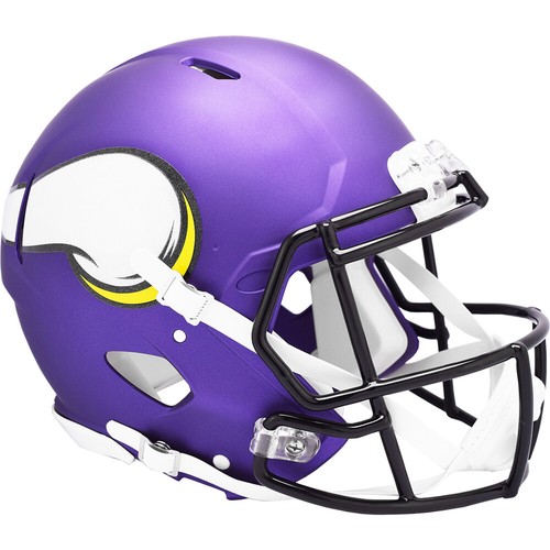 Casco da calcio Minnesota Vikings Riddell Speed taglia intera autentico - Foto 1 di 4