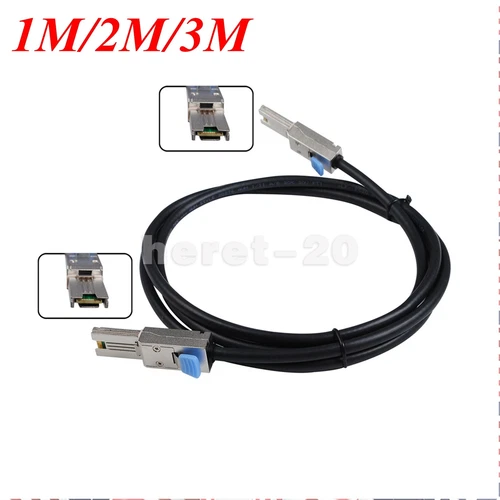 External Cable 26Pin Mini SAS to SAS 6GB/S Cable SFF-8088 to SFF-8088 1M 2M 3M