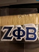 Zeta Phi Beta Iron-on Patch