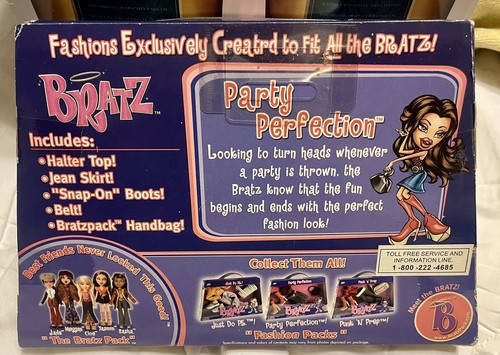 BRATZ MGA Fashion Pack Party Perfection Yasmin 2002 NEW IN BOX - Picture 2 of 4