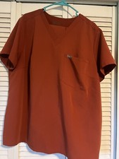 Women s Figs Scrub Set Limited Edition Auburn Color 3XL Jogger/Catarina