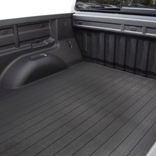 700N TrailFX Bed Mat Black Rubber 3/8" Thick w/ Textured Pebble Surface Design