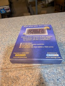 Atari 2600 Extremely Rare Homebrew 2004 Power Off Ebivision CIB Complete