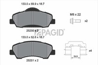 Pagid Bremsbelagsatz BremsklöTze FüR Peugeot 308 II Lb_