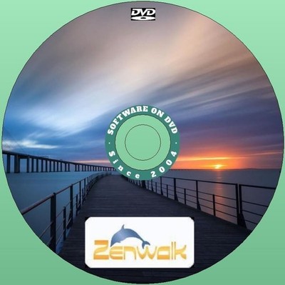 Latest New Release Zenwalk Linux OS Operating System for PC on DVD
