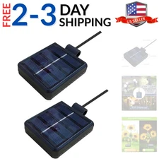 Solar Lantern Light Replacement Top ,LED Solar Panel Lantern Lid Lights Repla...