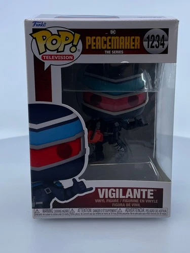 Funko POP! Television DC Peacemaker Vigilante #1234 Vinyl Figure DAMAGED BOX