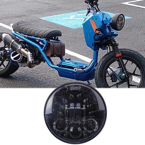 5.75" 5-3/4" LED Headlight Hi/Lo Turn Signal For Ice Bear Mad Dog 150cc Scooters