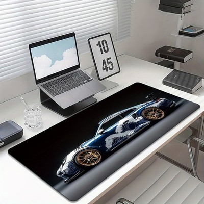 40*90cmXLXXL Cool Sports Car Design Gaming Mousepad - Durable, Non-Slip Rubber B