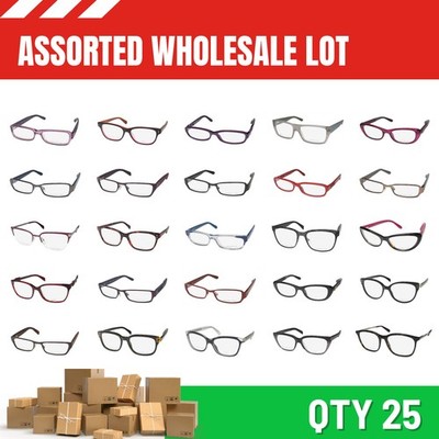 WHOLESALE ASSORTED LOT 25 MARC JACOBS EYEGLASSES mens for profit reseller modern