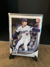 2025 Bowman Baseball Yoshinobu Yamamoto #18 Los Angeles Dodgers