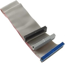 24" 40-Pin 80-Wire Ultra ATA 2-Drive Ribbon Cable, 332781, Model:, Electronic S