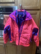 VTG COLUMBIA BUGABOO WOMENS 3-in-1 JACKET, OUTER SHELL  ZIP IN FLEECE LINER, L