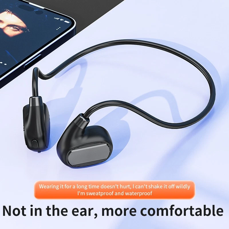 Luftleitungskopfhörer Drahtlose Ohrhörer Bluetooth 5.3 Outdoor Sport Headset_voghion.com