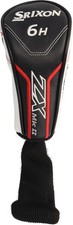 Srixon Golf ZX MKII 6 Hybrid Black/White/Red Headcover