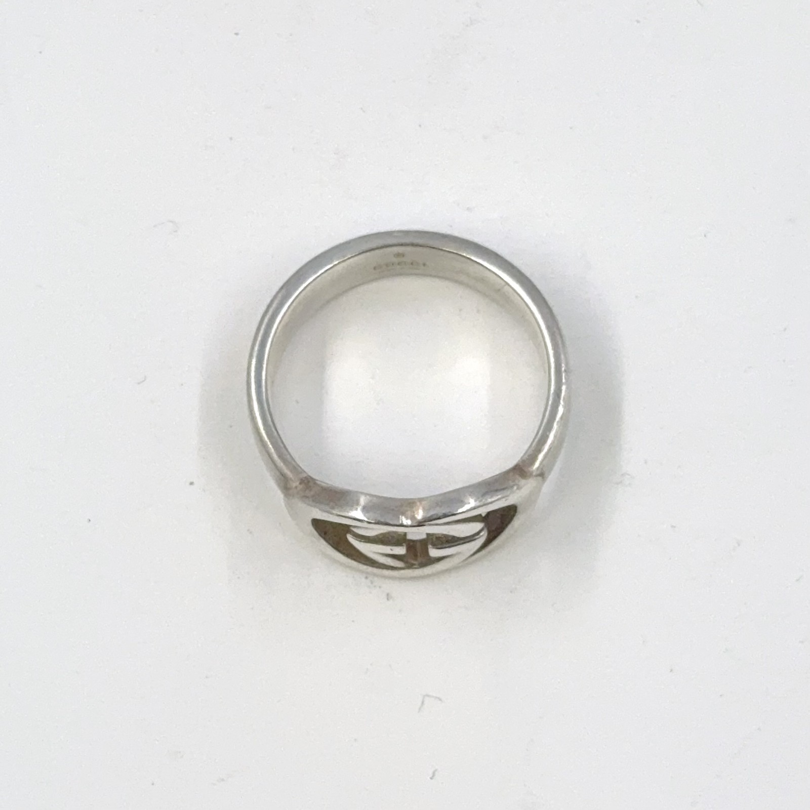 GUCCI Interlocking G Ring Silver AG925 - image 2