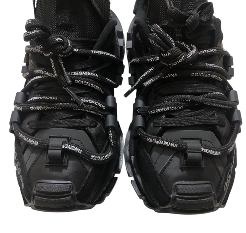 Dolce & Gabbana Zapatillas Hombre US 9/EU 42 Negras -Sin Caja - Auténticas - Imagen 11 de 18