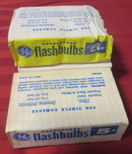 Vintage 3 Packs, 12 Bulbs GE 5B Flashbulbs New Old Stock