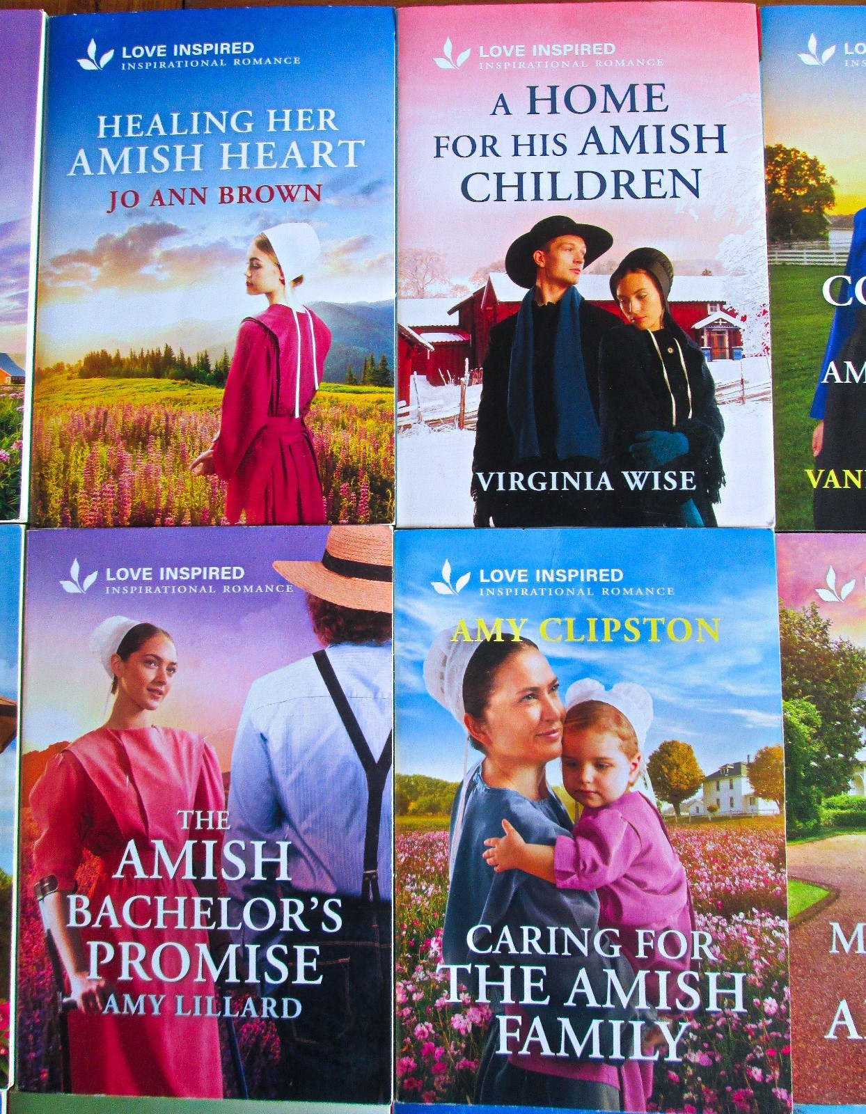 Amish Romance Love Inspired Inspirational + Others, Lot of 28, 2022-25 Paperback