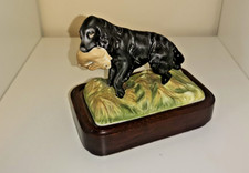 ROYAL WORCESTER DOG THE COCKER SPANIEL RABBIT SPORTING DOGS DORIS LINDER & BASE