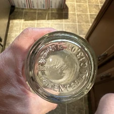 Patented Aug. 13 1901 Empire Bottling Co. Embossed Half Pint Milk Bottle