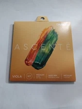 D'Addario Ascenté Viola String Set, Medium Scale Medium Tension A410 MM