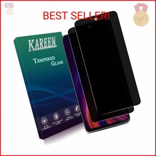 KAREEN 2 Pack Privacy Screen Protector for Motorola Moto G Power 5G 2025 Anti Sp