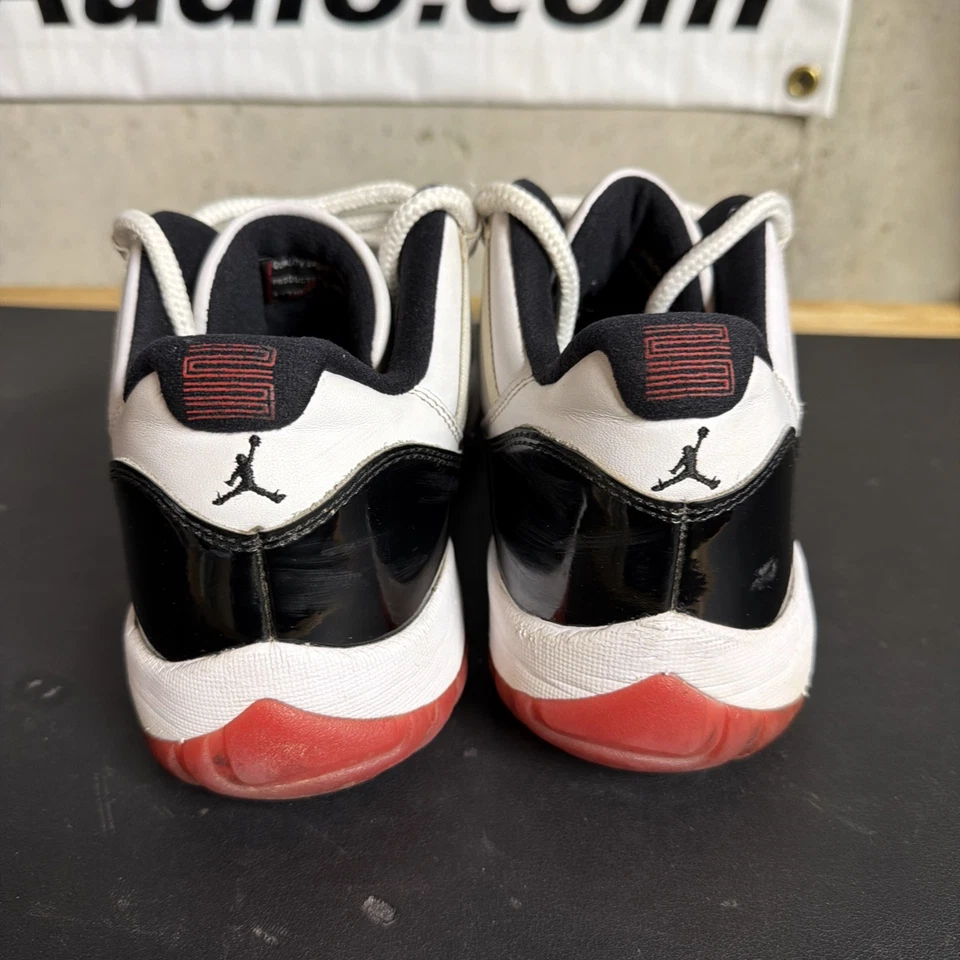 Talla 10.5 - Jordan 11 Retro Low Concord Bred Negro Y Rojo De Colección XI ¡ENVÍO A EE. UU.! Foto 4 de 4