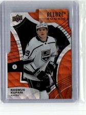 2021-22 Upper Deck Allure #127 Rasmus Kupari Orange Slice Die Cut