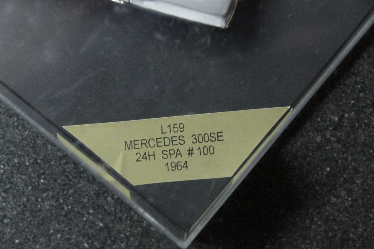 Mercedes 300 SE 1964 – Vitesse 1/43 – 24h Spa 1964 – Limited 2393/3000
