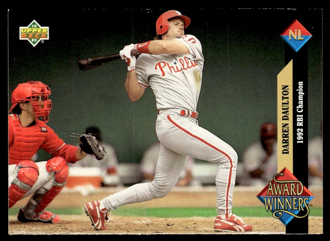 1993 Upper Deck Darren Daulton Philadelphia Phillies #498