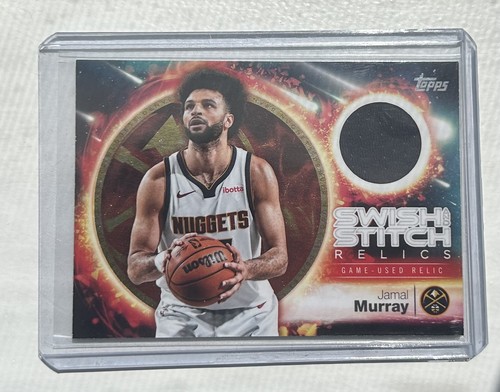 Jamal Murray #SST-JM 2025 Topps Swish and Stitch Relic card
