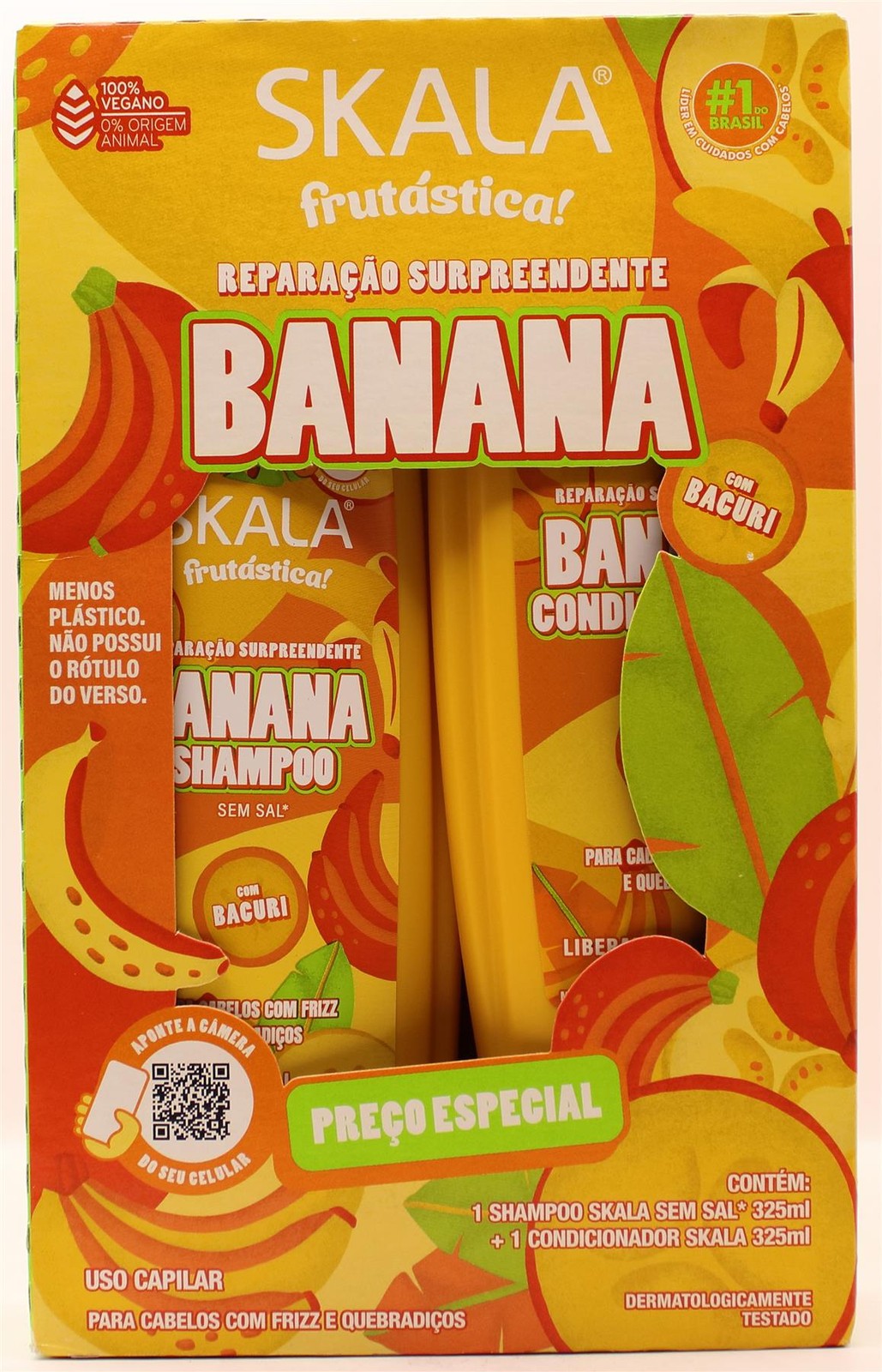 Skala Banana Shampoo 325ml & Conditioner 325ml