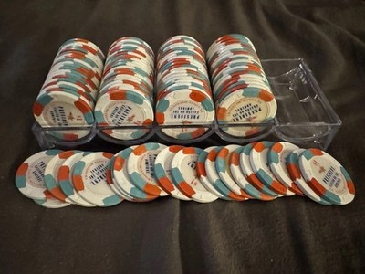 President Casino Of The Admiral Poker Chips - Paulson Hat & Cane $1 (100)Primary