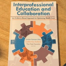 Human Kinetics Interprofessional Education Textbook, Paperback, Hamson-Utley