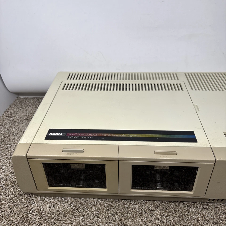 Unidad de casete de computadora Coleco ADAM SOLO CPU Sistema ColecoVision ¡Funciona! Foto 2 de 4