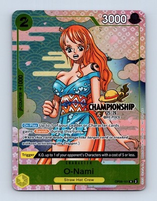 O-Nami CS 25-26 Event Pack Ver. Promo Card OP06-101 | eBay